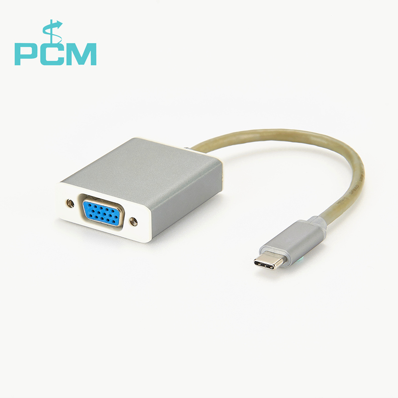 USB3.1 Type C Male To VGA Female Video Adapter Cable